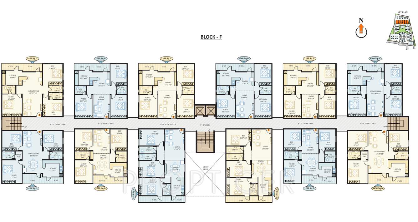 comfort homes Images for Cluster Plan of KSR Comfort Homes