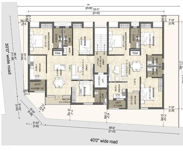 Images for Cluster Plan of Chaitanya Om Namo Sai