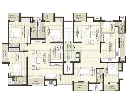 Images for Cluster Plan of Chaitanya Om Namo Sai