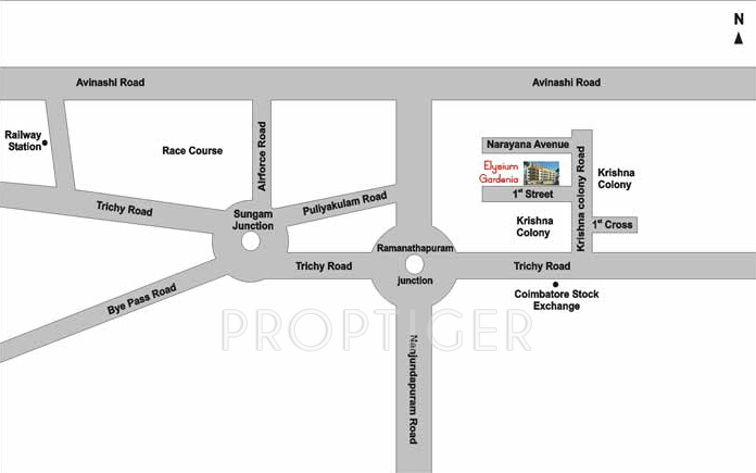 Images for Location Plan of Elysium Gardenia