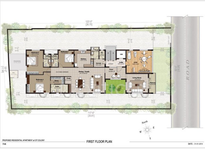 Images for Cluster Plan of Chaitanya Foundations Astoria