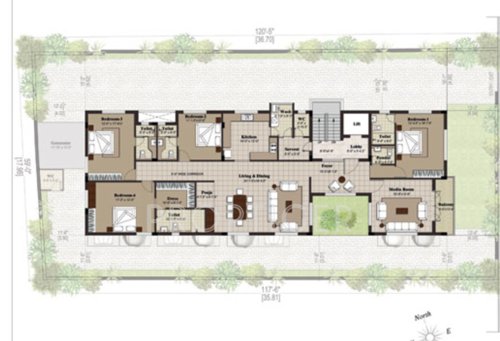 Images for Cluster Plan of Chaitanya Foundations Astoria