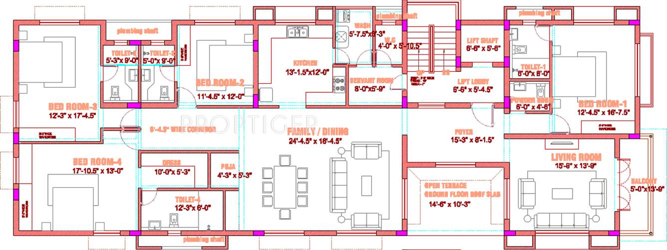 Images for Cluster Plan of Chaitanya Foundations Astoria