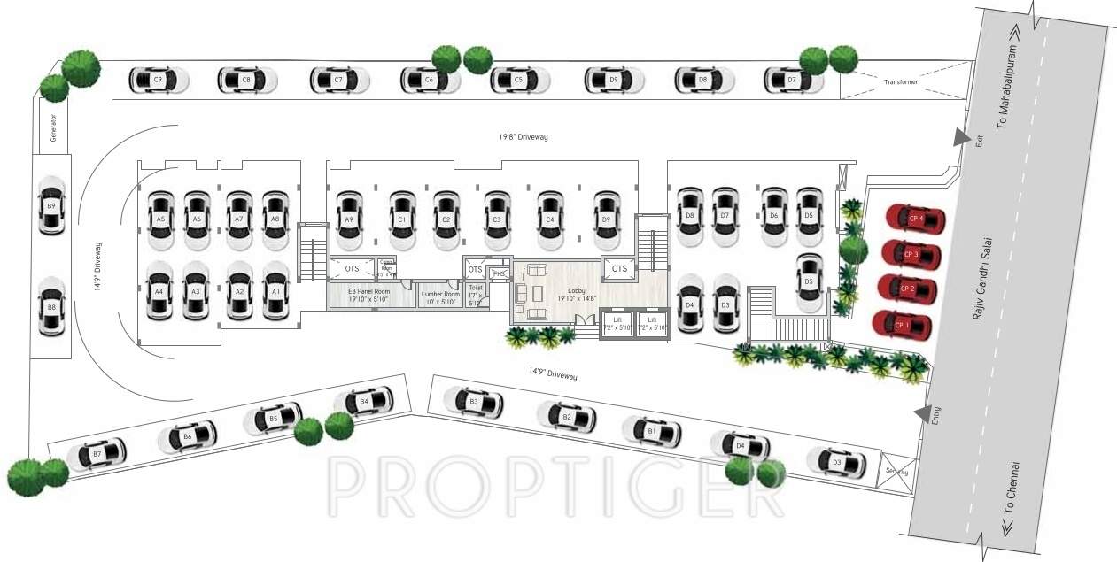 Images for Cluster Plan of Bhoomi White Rose