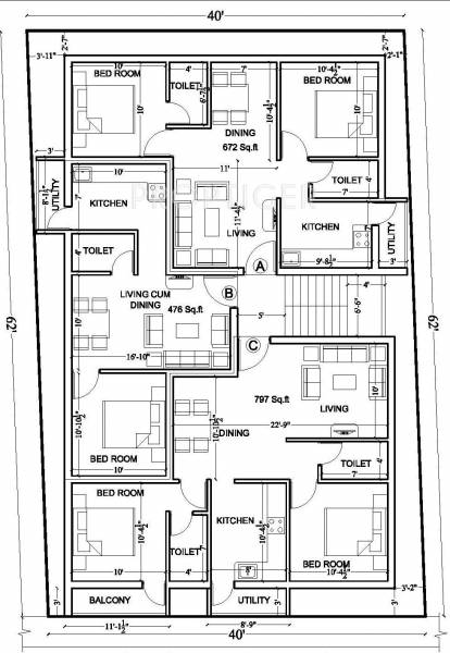 Images for Cluster Plan of Deepika Maple