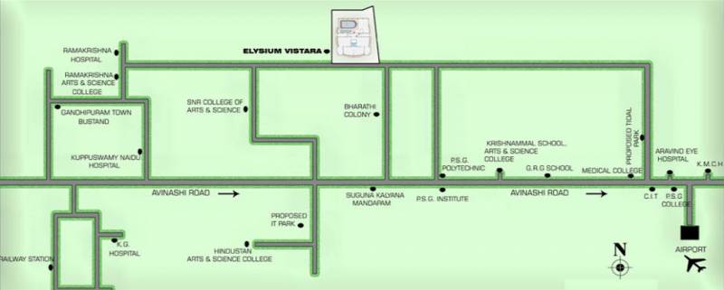 Images for Location Plan of Elysium Vistara