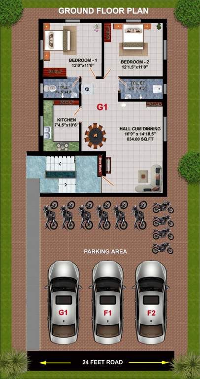 Images for Cluster Plan of JKB Sri Vilas