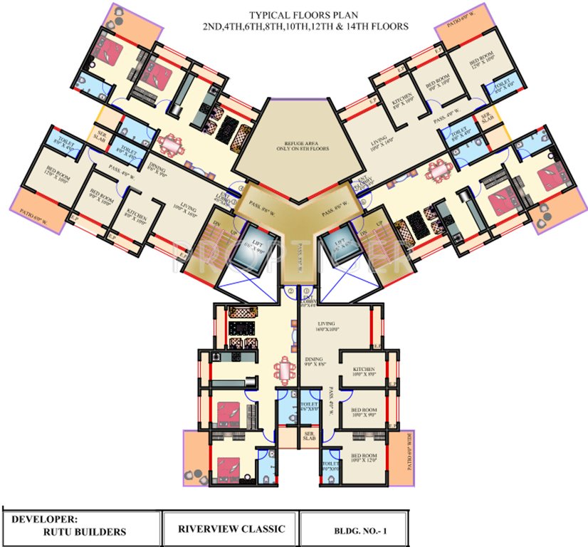 Images for Cluster Plan of Rutu Riverview Classic