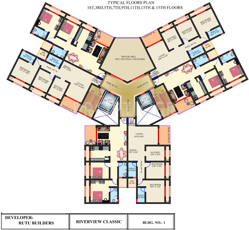 Images for Cluster Plan of Rutu Riverview Classic