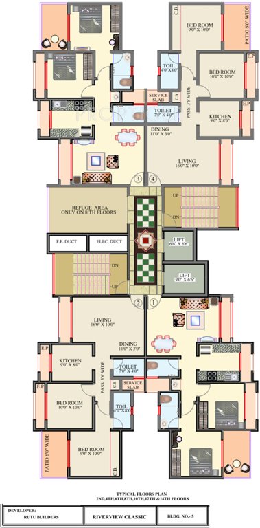 Images for Cluster Plan of Rutu Riverview Classic