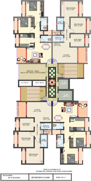 Images for Cluster Plan of Rutu Riverview Classic