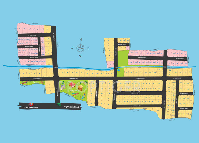 vip housing and properties prime estate Layout Plan
