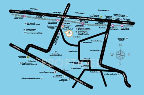 vip-housing-and-properties prime-estate Location Plan