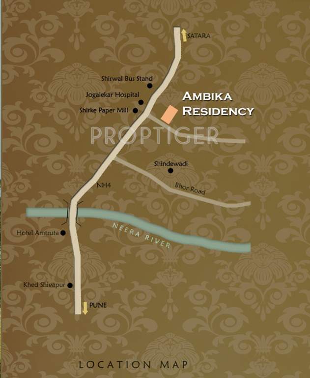 Images for Location Plan of Vastushri Ambika Residency