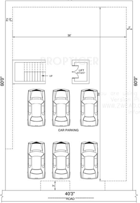 egb builders sundaram Sundaram Cluster Plan for Stilt Floor
