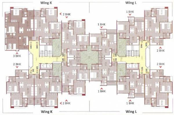 Tower K Cluster Plan bela-residency Tower K Cluster Plan