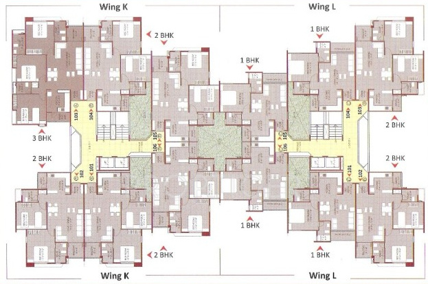 Images for Cluster Plan of Drew Bela Residency