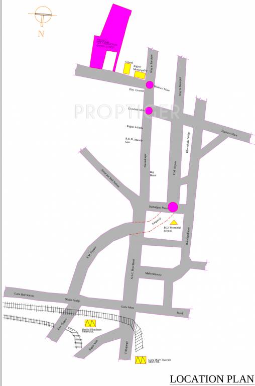 Images for Location Plan of Kaberi Star Greens