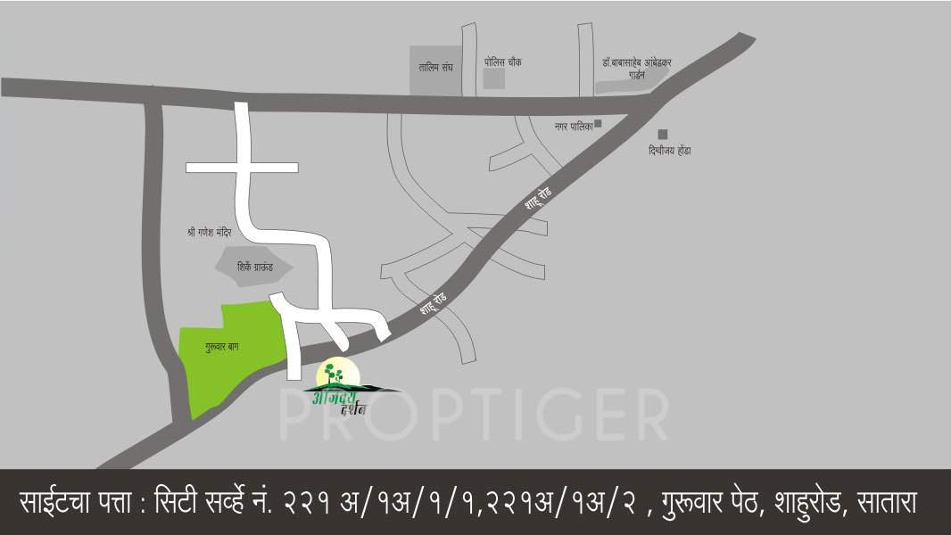  ajinkya darshan Images for Location Plan of Vastushri Ajinkya Darshan