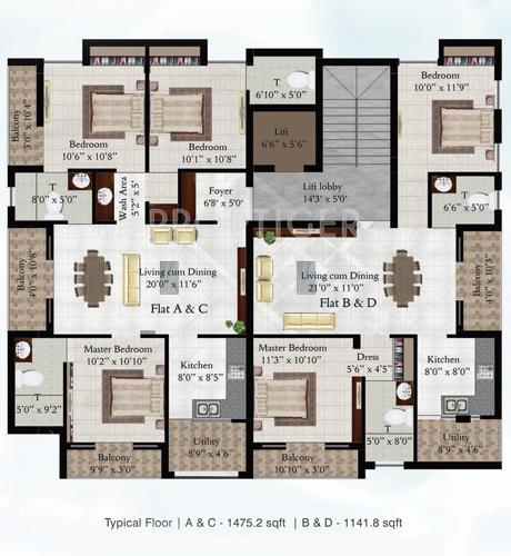 Images for Cluster Plan of Bhoomi and Buildings Skylite Images for Cluster Plan of Bhoomi and Buildings Skylite