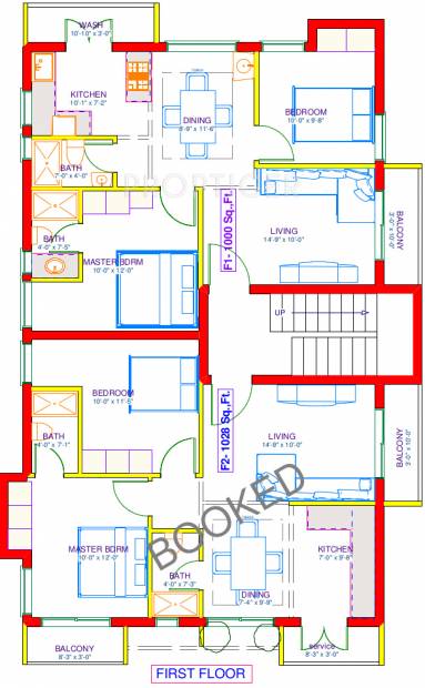 Images for Cluster Plan of Irasi Arivaham Apartment