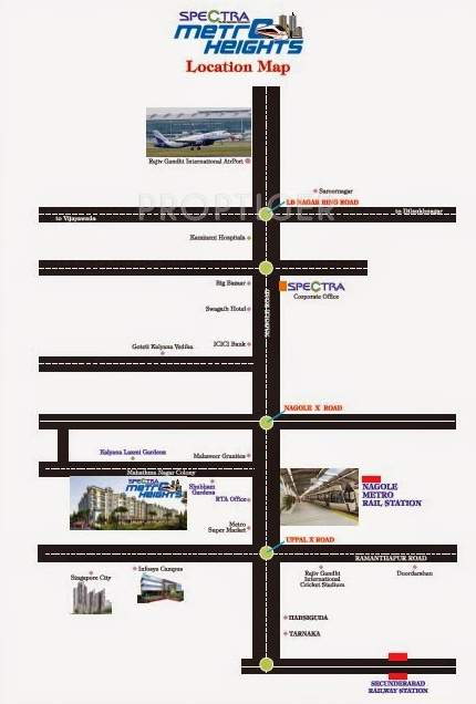 metro heights Images for Location Plan of Spectra Metro Heights