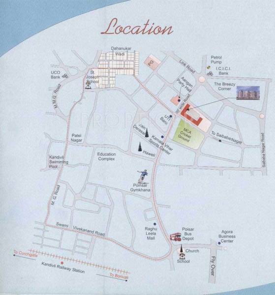 Images for Location Plan of Chandak Group Breezy Corner