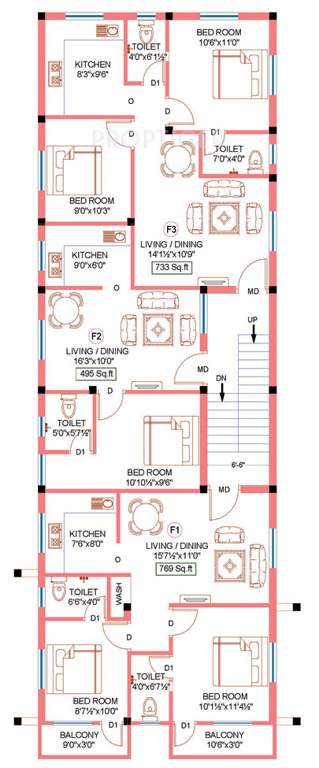 Images for Cluster Plan of Sekaran Apex Villa