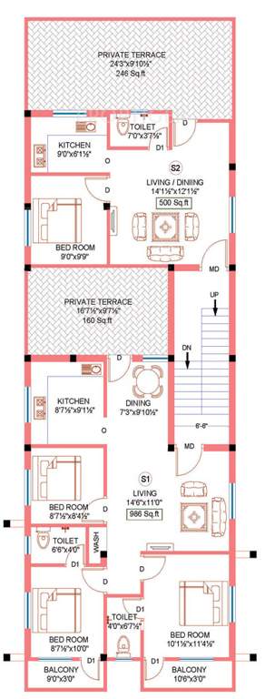 Images for Cluster Plan of Sekaran Apex Villa