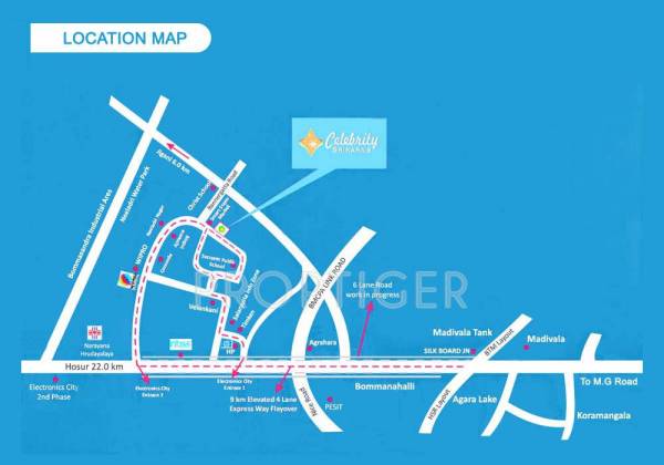 Images for Location Plan of Celebrity Srikaras