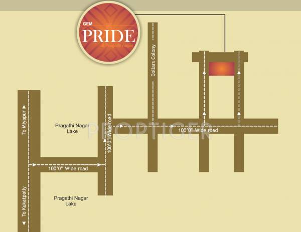  pride Images for Location Plan of Gem Pride