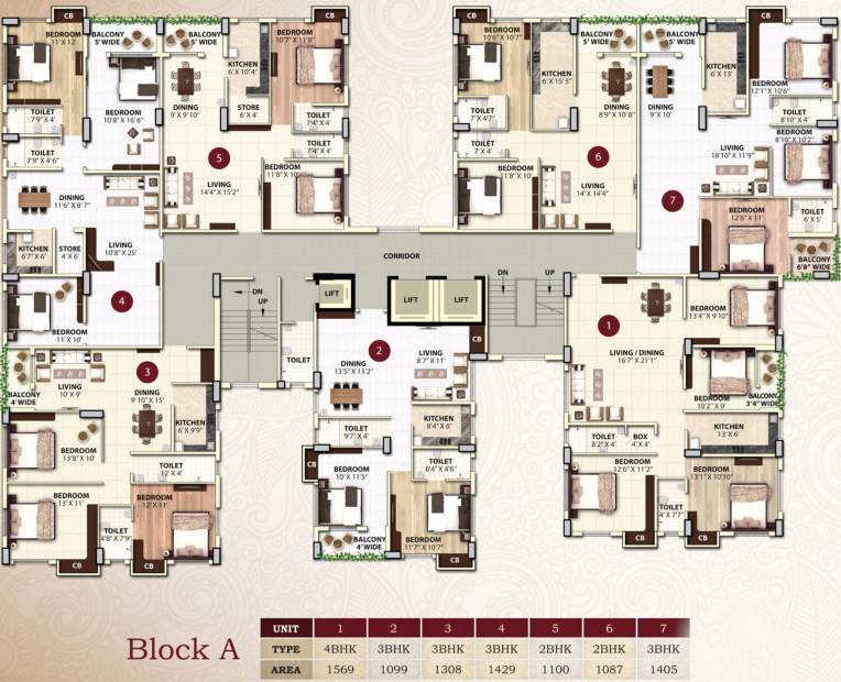  padmalaya Block A Cluster Plan