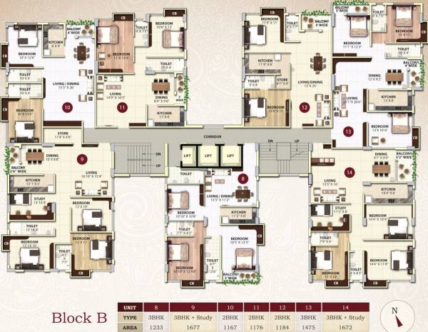  padmalaya Block B Cluster Plan