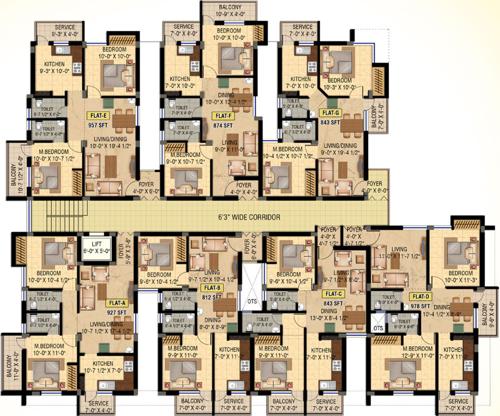 Images for Cluster Plan of Khurinji Japonica