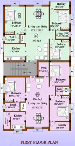 Images for Cluster Plan of Naveen Jayalakshmi Castle