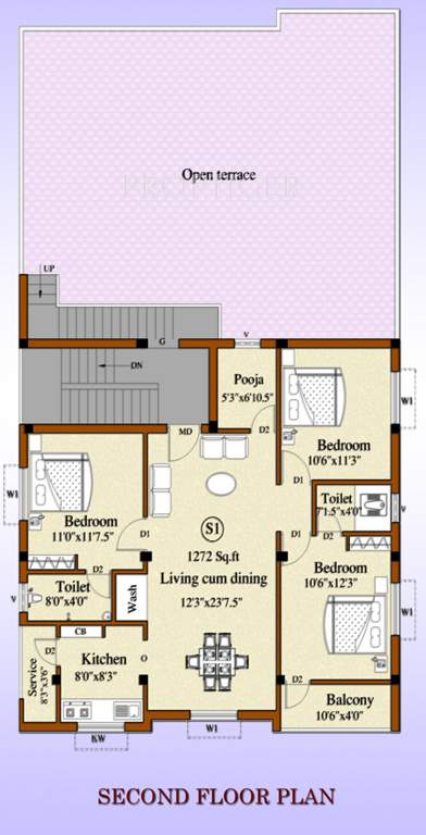 Images for Cluster Plan of Naveen Jayalakshmi Castle