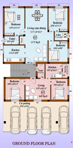 Images for Cluster Plan of Naveen Jayalakshmi Castle