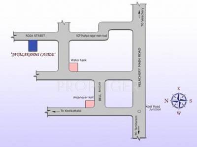 Images for Location Plan of Naveen Jayalakshmi Castle
