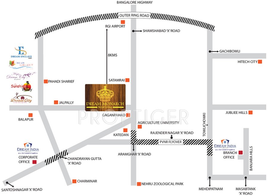 monarch Images for Location Plan of Dream India Monarch
