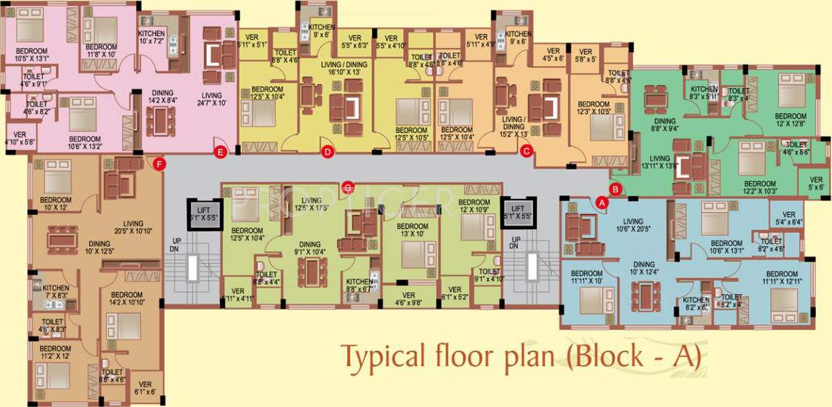 dnp heights Images for Cluster Plan of Starlite DNP Heights
