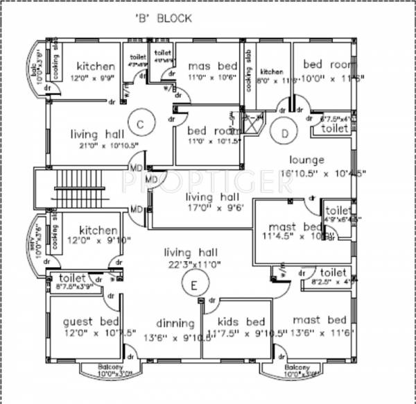 malainur-properties manasarover Manasarover Cluster Plan for ground Floor