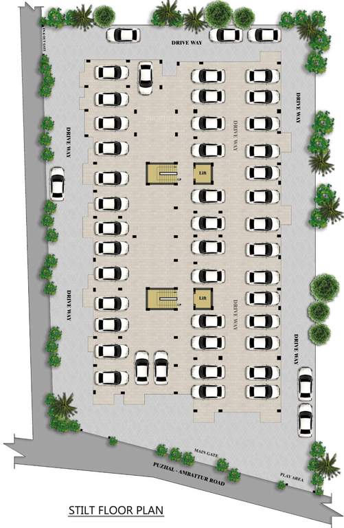 sunshine Images for Cluster Plan of Pawan Sunshine