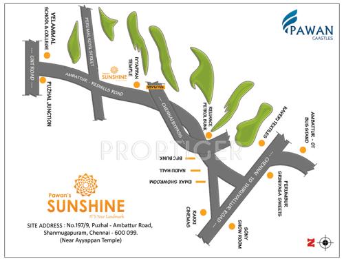 Images for Location Plan of Pawan Sunshine sunshine Images for Location Plan of Pawan Sunshine