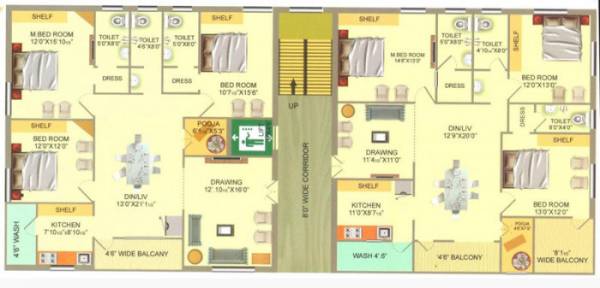 Cluster Plan ganesh-nivas Cluster Plan