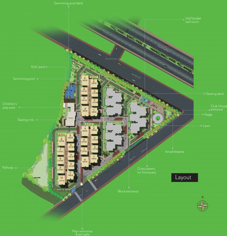 Images for Layout Plan of Vertex Panache