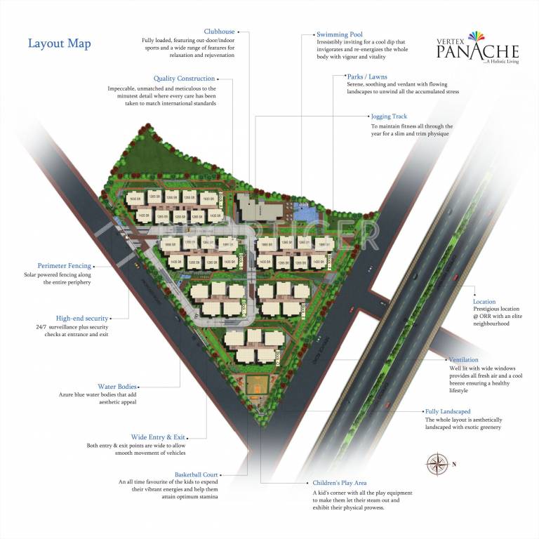 Images for Layout Plan of Vertex Panache