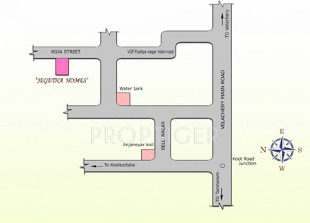 Images for Location Plan of Naveen Jegetha Homes