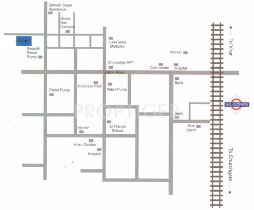 Images for Location Plan of Shreeji Sky Avenue
