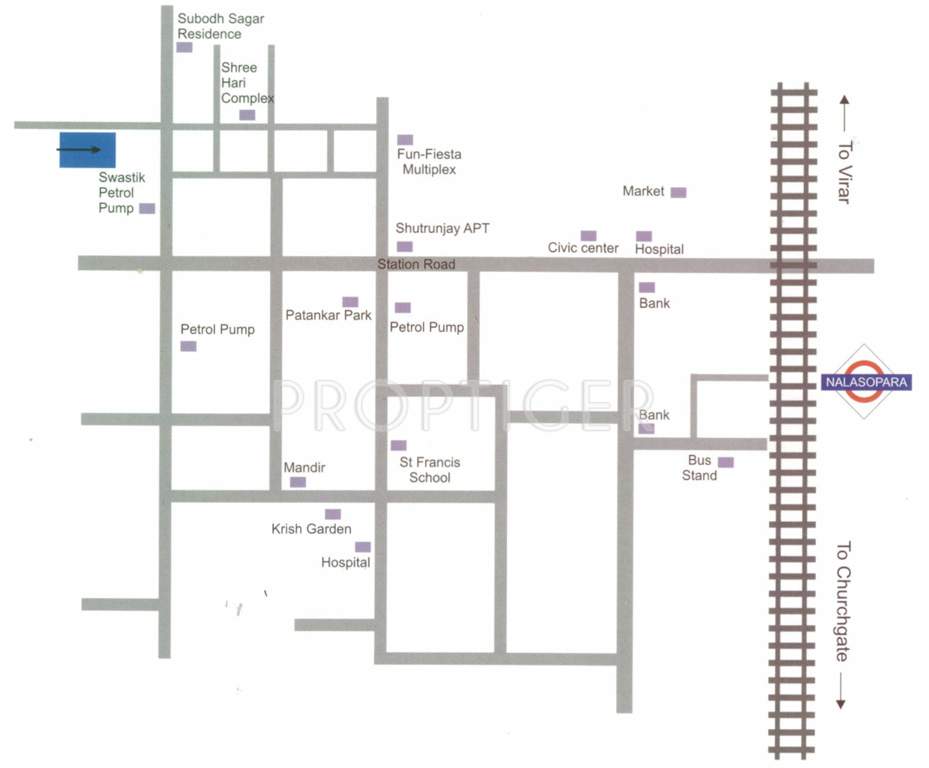Images for Location Plan of Shreeji Sky Avenue