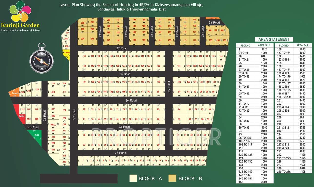 Images for Layout Plan of SMA Kurinji Garden